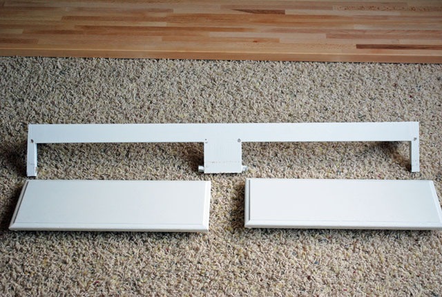 Installing An Ikea Farmhouse Sink In Existing Cabinet At The This Is What We Removed Based On The Measurements Of Sink And Our Particular Cabinet Finally Back Was Per Instructions
