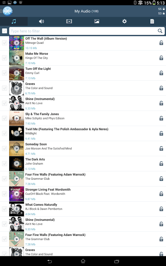 FrostWire - File Downloader - screenshot