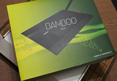 Коробка от плашнета Wacom Bamboo Pen