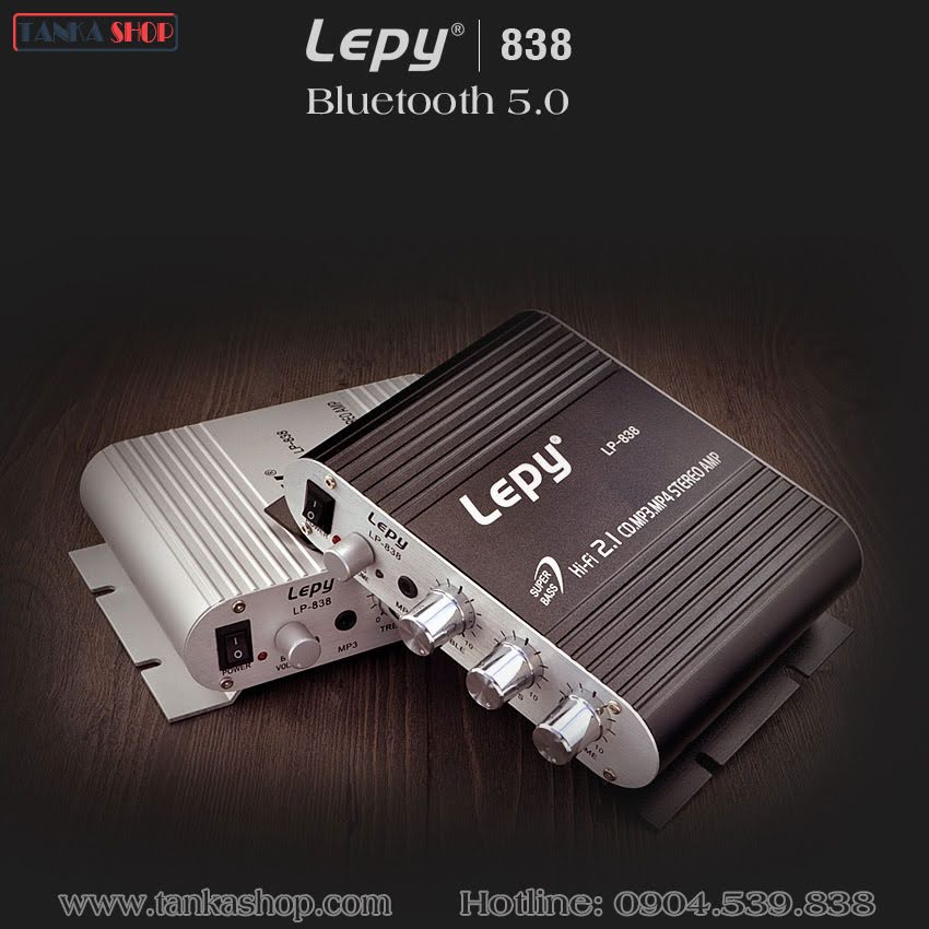Amply Mini Bluetooth Lepy LP-838BT