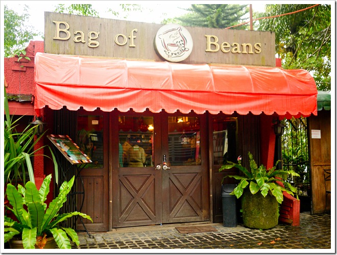 bag of beans tagaytay