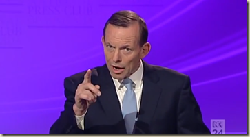 Tony Abbott Opening Remarks - Debate - National Press Club 1 - YouTube
