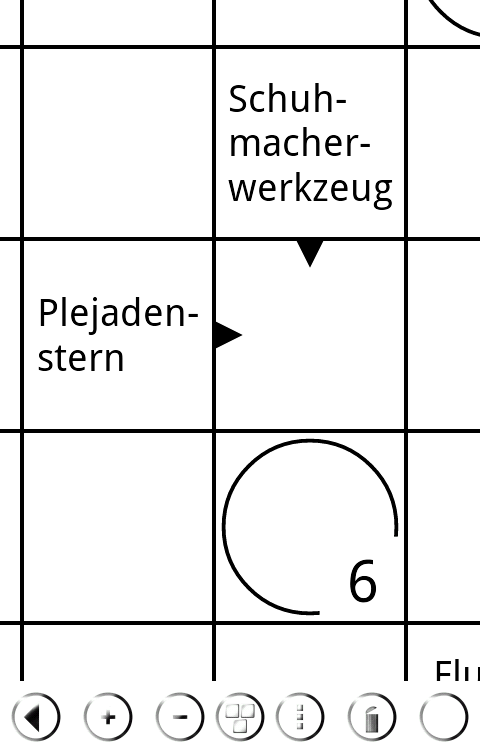Kreuzwort Ausgabe 1 Screen 2