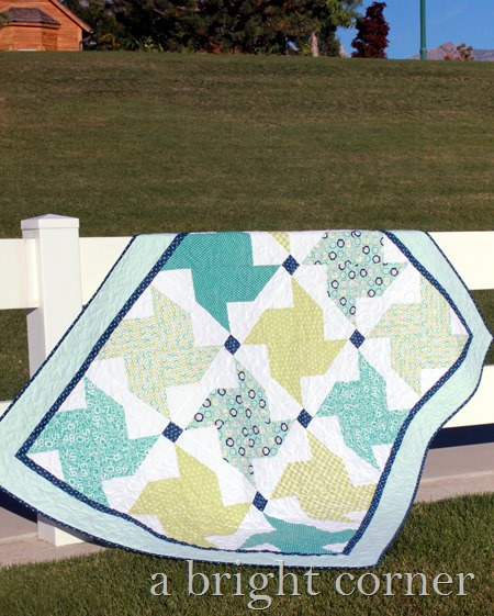 Whirled Quilt pattern from A Bright Corner