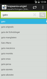 Lastest Spanish-Hungarian Dictionary APK