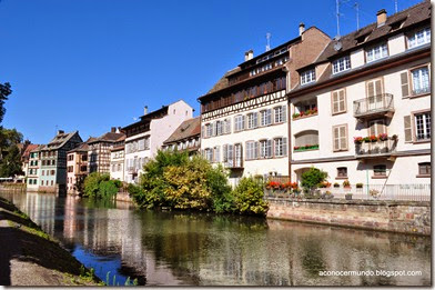 Estrasburgo. Canales de Le Petit France - DSC_0220