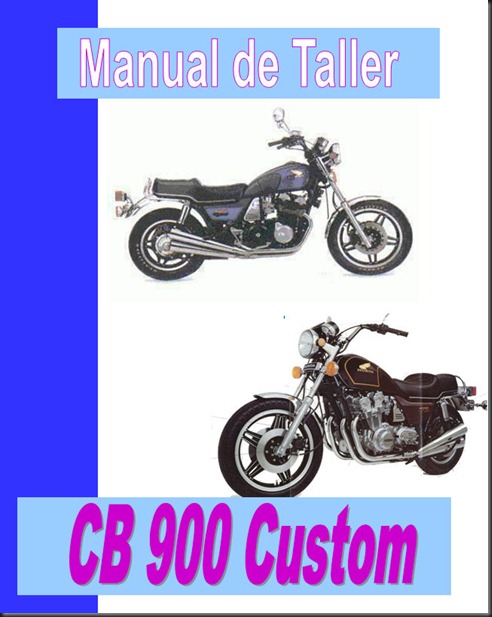 manual de taller cb 900 custom