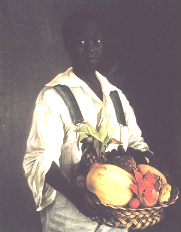 José Augustin Arrieta, jeune garçon noir