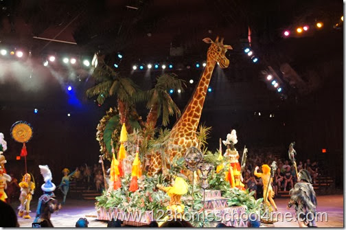 Festival of the Lion King is a brightly colored show filled with amazing singing, acrobatic monkeys, and more at the Animal Kingdom Festival of the Lion King is a brightly colored show filled with amazing singing, acrobatic monkeys, and more at the Animal Kingdom