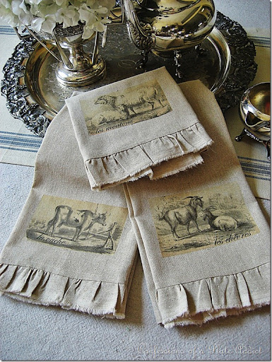 Vintage Kitchen Tea towel Vignobles De France ~  22x16 inches Mid Century 