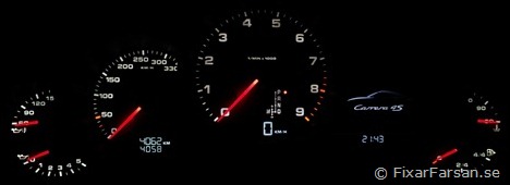 Porsche-991-Mätare-Nattbelysning