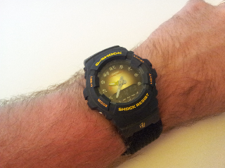 g shock lcd problem