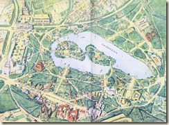 Plan de l'exposition coloniale de 1931