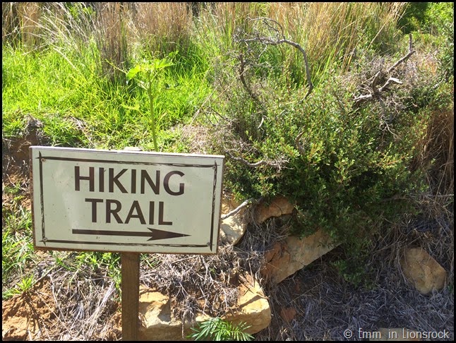 Hiking trail Lionsrock sanctuary