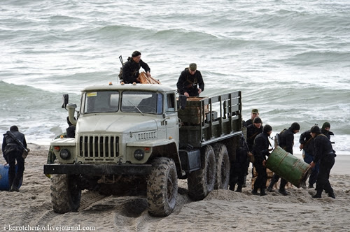 "Запад-2013": Высадка на побережье
