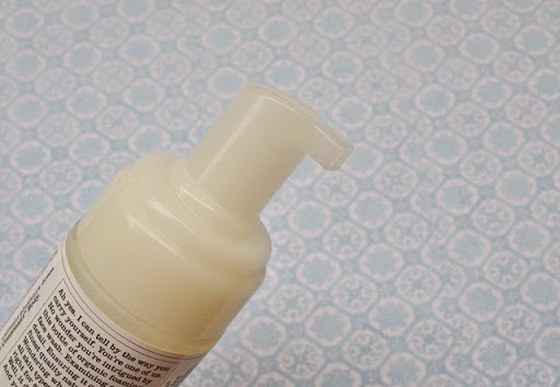 consonant foaming face wash