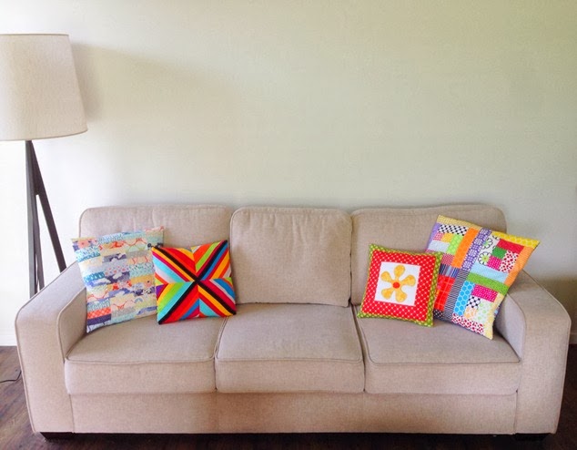 Scrappy Couch Cushions