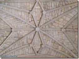 Gallipienzo - Bóveda estrellada de la iglesia de San Salvador