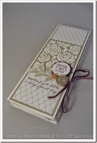 Artisan Embellishments & Something Borrowed TriFold Mini Book by Amanda Bates at The Craft Spa  (1)