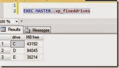 fixed_drive_space_by_Sql_server_indiandotnet