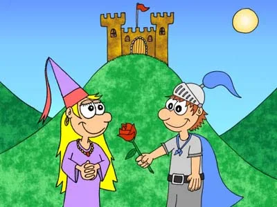 La Leyenda De Sant Jordi En Divertidas Ilustraciones