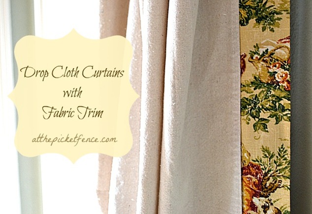 Drop Cloth Curtains