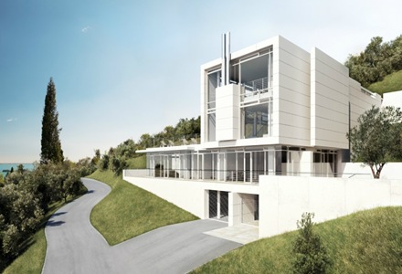 casa-en-Villa-Gardone-de-Richard-Meier-&-Partners casa-en-Villa-Gardone-de-Richard-Meier-&-Partners