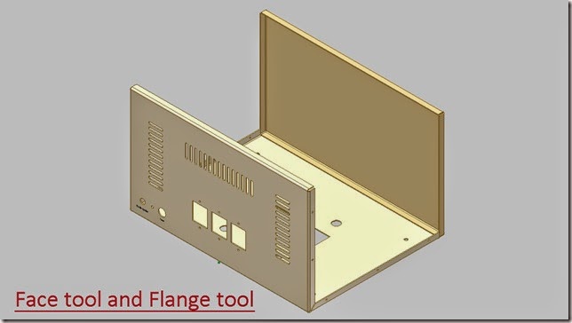 Face tool and Flange tool