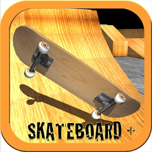 Skateboard + logo