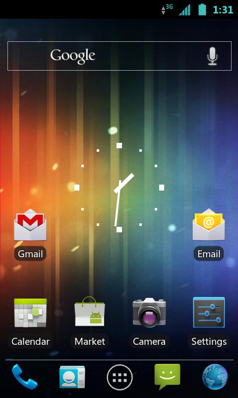 ICS Cyan CM7 Theme v1.6 (1.6) Android Apk