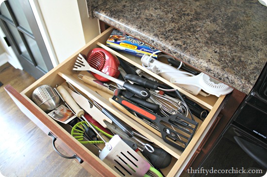utensil drawer organization