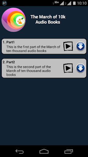 March Of 10k Audio Books