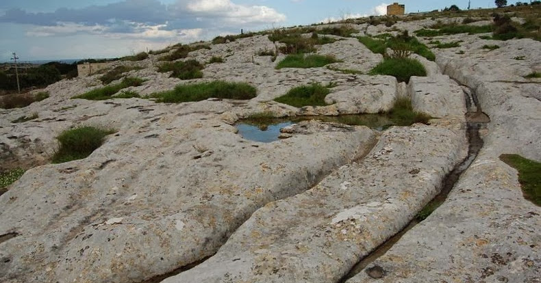 Malta Cart Ruts Map The Mysterious Cart Tracks Of Malta | Amusing Planet