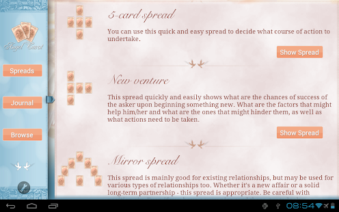 Angel Tarot HD Screenshots 0