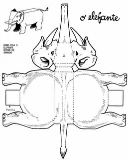 Recortables Animales Para Colorear Y Recortar Animales