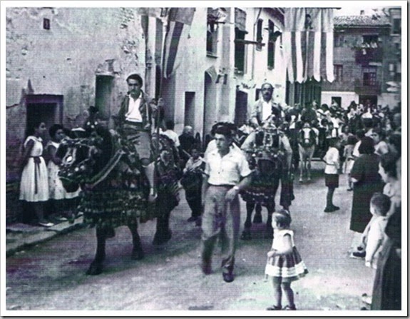 Fiesta Virgen del Carmen de Ruzafa. 1955