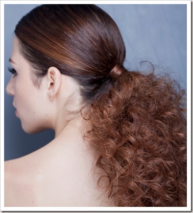 Inspiração: Penteados para cabelos finos e cacheados.
