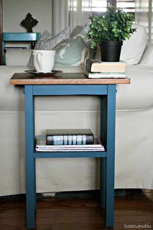 Chalk Paint End Table Redo