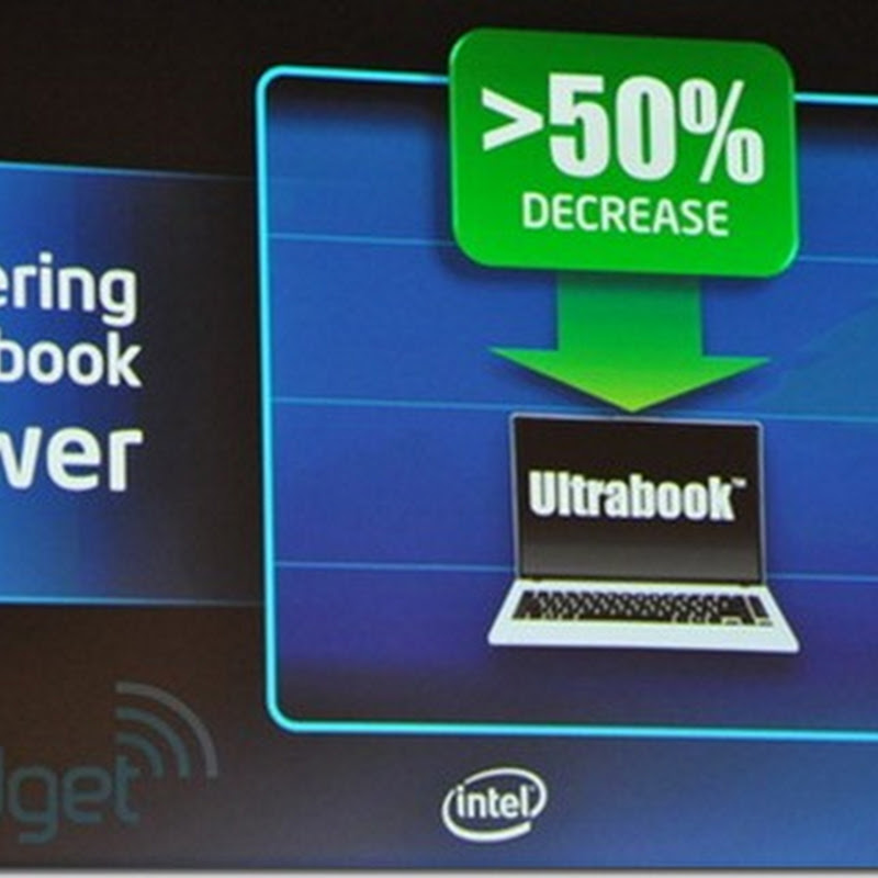 Ультрабук: Ближайшее будущее от Intel