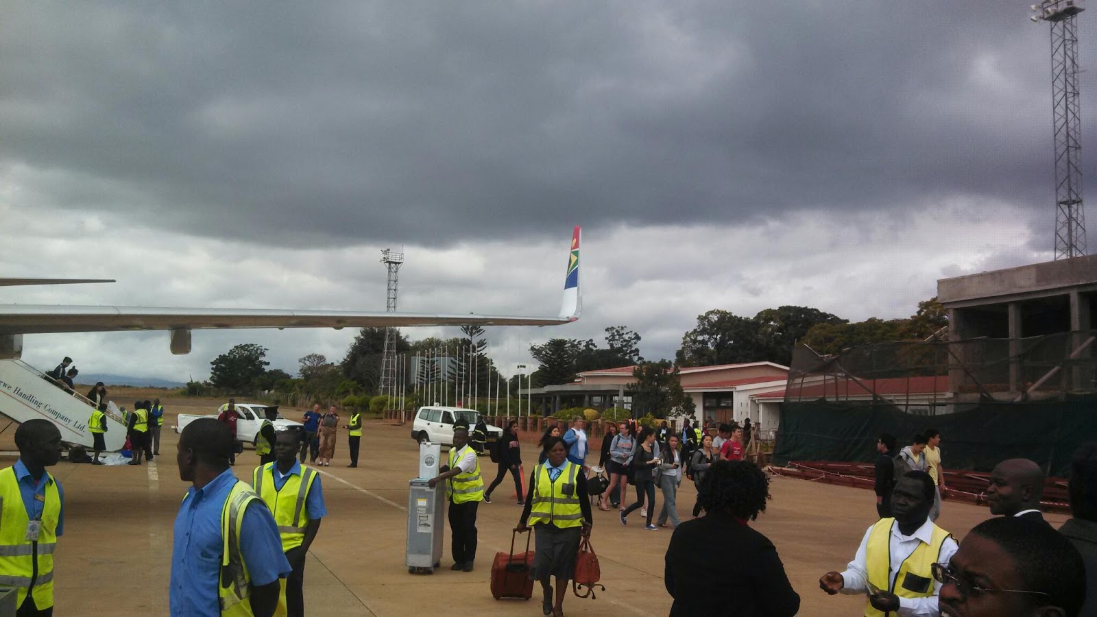 brittle crazy glass to Malawi