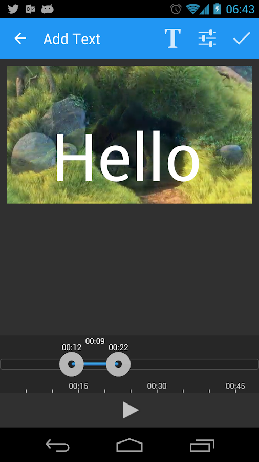 AndroVid Video Editor Pro - screenshot