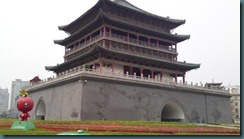 The magnificent Bell tower in Xi'an