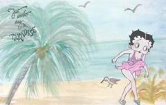 Betty Boop postcard for Jeri 6.2012