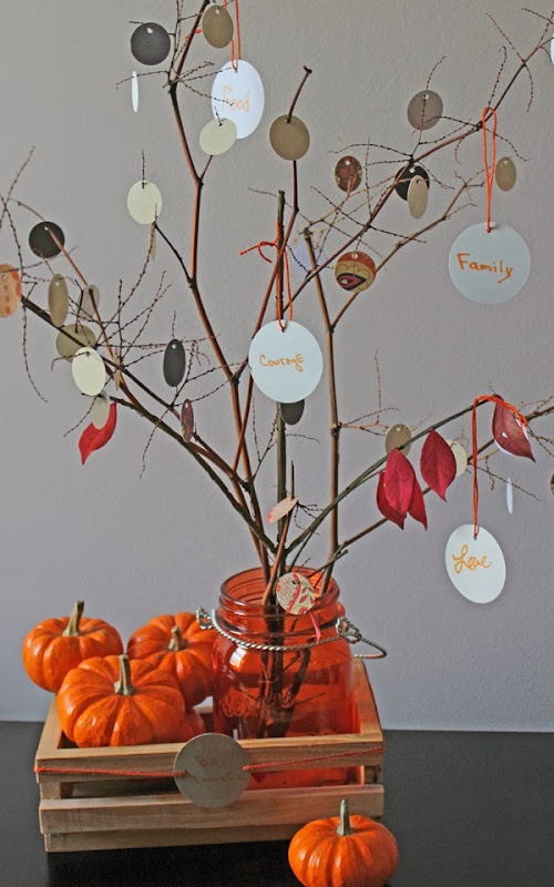 DIY Thankful Tree - Thanksgiving Craft