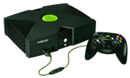 Alkuperäinen Microsoft Xbox. Julkaistu 2001