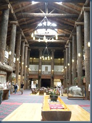 Grand Foyer, Glacier Park Lodge, East Glacier, MT Grand Foyer, Glacier Park Lodge, East Glacier, MT