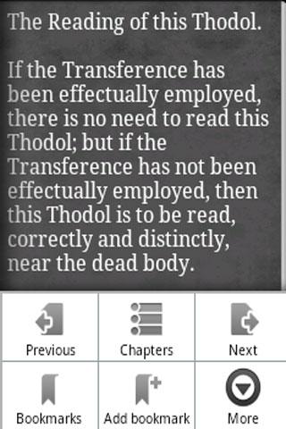 The Tibetan Book of the Dead Screen 3
