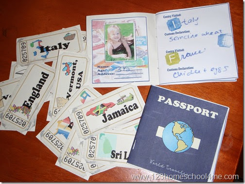 Free printable passport for airplane creative play Free printable passport for airplane creative play
