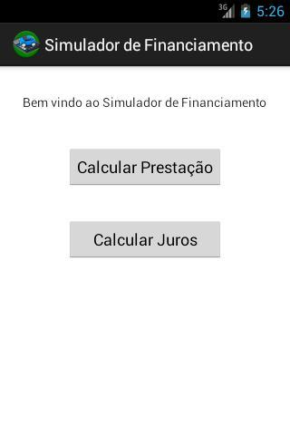 Simulador de Financiamento