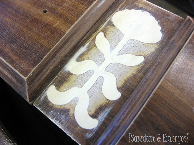 Using Wood Putty {Sawdust and Embryos}